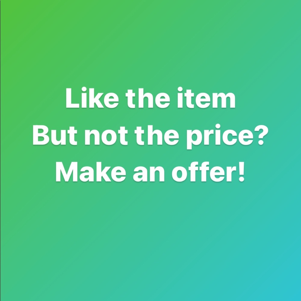 Offers are accepted!